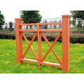 1200*1120 2014 Eco-Friendly Cheap Outdoor Wood Plastic Composite WPC Fence